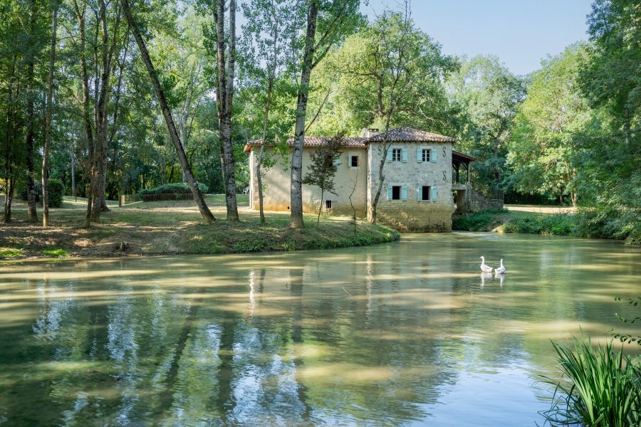 Water Mill With Guest Cottage, Pool And 7ha